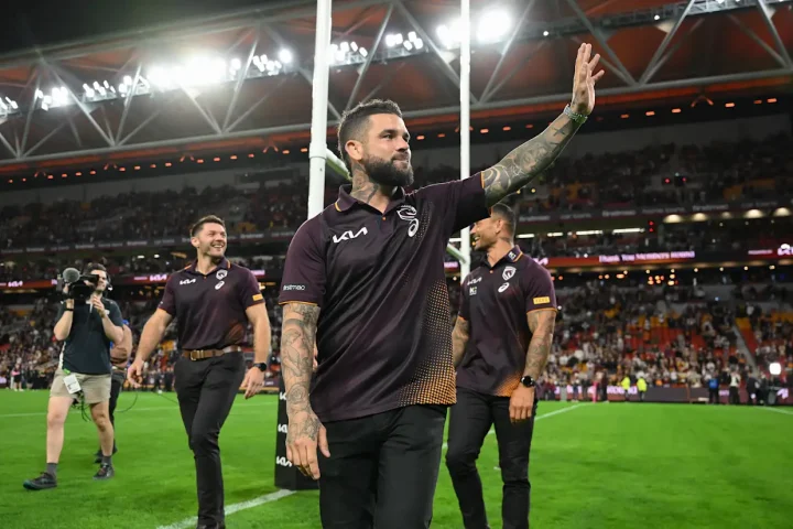 Departing Brisbane Broncos captain Adam Reynolds. NRL Images