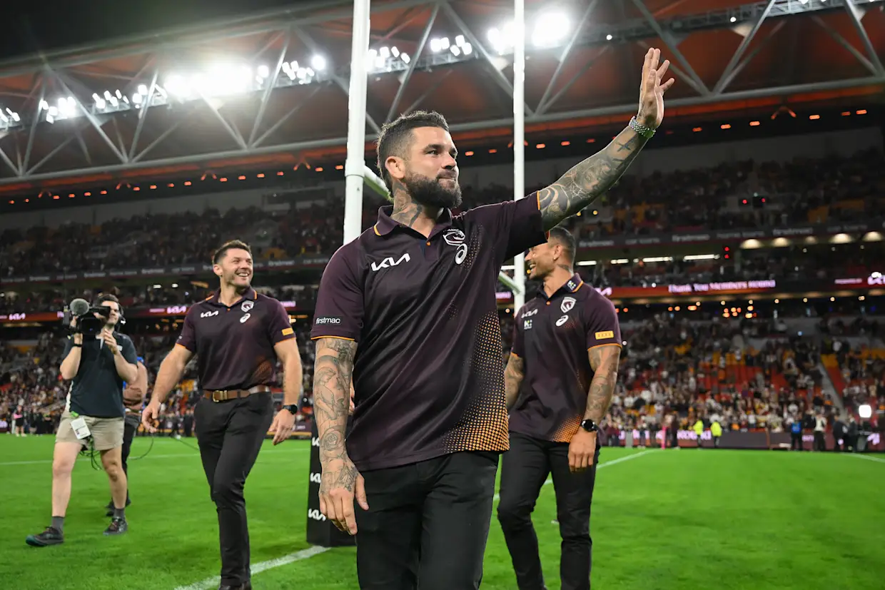 Departing Brisbane Broncos captain Adam Reynolds. NRL Images