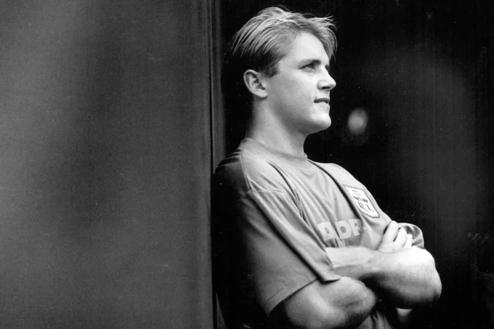 Smith poses for a portrait in 1992. Kylie Anee Pickett:Fairfax Media